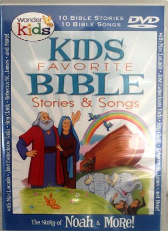 Kids Favourite Bible Stories & Songs DVD
