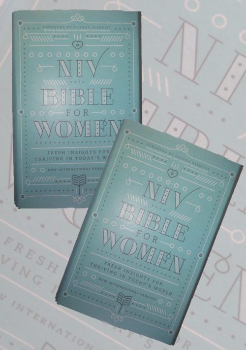 NIV Devotional Bible for Women Aqua
