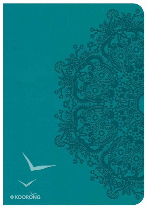 CSB LARGE PRINT COMPACT REFERENCE BIBLE TEAL RED