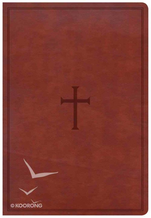 CSB SUPER GIANT PRINT REFERENCE BIBLE BROWN