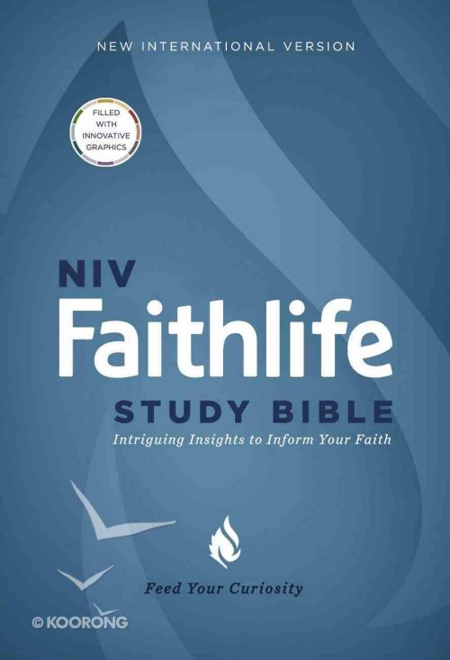 NIV FAITHLIFE STUDY BIBLE (BLACK LETTER EDITION)