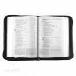 BIBLE COVER BLACK and WHITE VINES MEDIUM 2