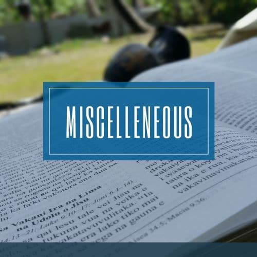 Miscelleneous