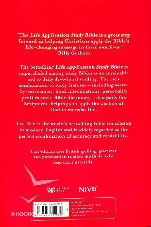 NIV Life Application Study Bible BACK (Anglicised)